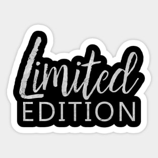 Limited Edition | Silver Sticker